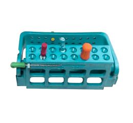 Stojánek na endo nástroje pro 16ks,  Sky Blue