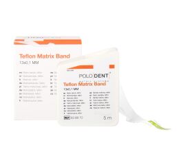 POLODENT Teflonová matricová páska 13x0,1mm 5 m