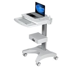 Aidite stolek / cart pro skener bílý