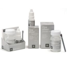 riva Silver - výplňový materiál, prášek + tekutina