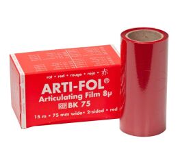 Arti-Fol oboustranná 15m role červená