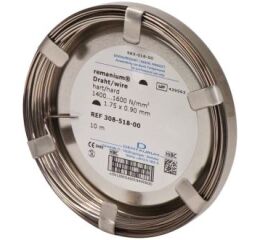 Remanium drát půlkruhový tvrdý 1,75x0,9mm