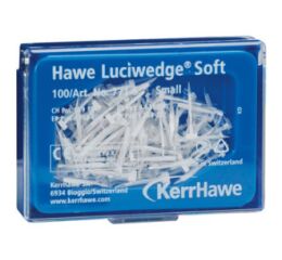 Luciwedge Soft - klínky, 100ks střední