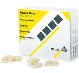 YELLOW POINT Náprstníky latexové XL