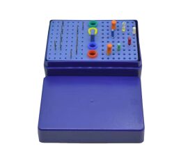 Dezinfekční box pro rotační nástroje, Blue