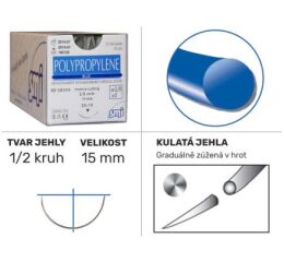 Polypropylene UP5/0 HR15