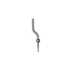 Osteotome Bone-Pusher #5.42 angled, 4,2mm cylindri