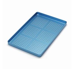 TRAY VELKÝ PERFOROVANÝ AL MODRÝ