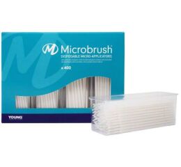 Microbrush Plus - aplikátory, super jemné bílé