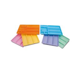 Tácek plastový 18x28cm, 400ks modrý