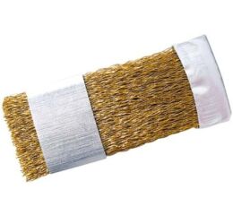 Čistící kartáček na vrtáčky, mosazný