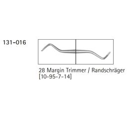 Margin Trimmer #28 distal 10-95-7-14
