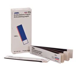 Hanel artikulační papír I-80µ modročervený 144ks