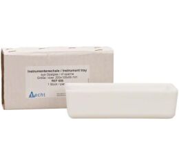 Tácek na nástroje z opálového skla