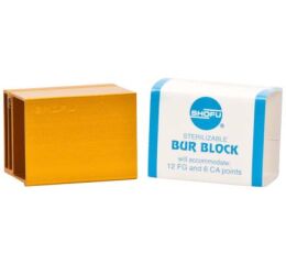 Bur Block - stojan, žlutý