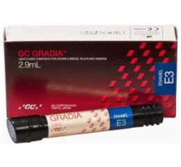 GC Gradia, 2,9ml Enamel E-3