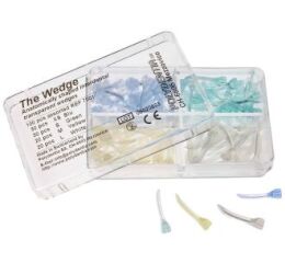 The Wedge - klínky, 100ks žluté M