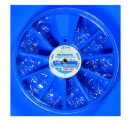 Korunky transparentní incisální 80ks