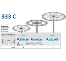 HORICO diamantový disk oboustranný C 45/0,35mm
