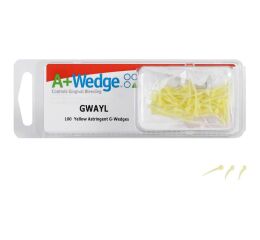 A+Wedge - klínky, 100ks extra malé žluté