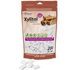 Miradent Xylitol - žvýkačky, 200ks skořice