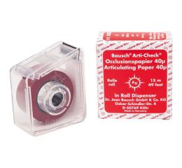 Arti-Check artikulační papír v roli 16mm červený