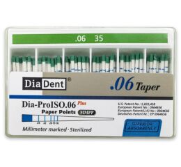 Papírové čepy DiaDent 6% 035