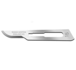 Skalpelové čepelky Swann Morton č.15