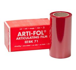 Arti-Fol jednostranná 20m role červená