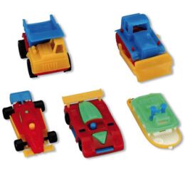 Miratoi autíčka a loďky, 100ks