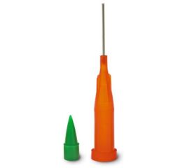 Composite-Gun oranžové s jehlou, 100ks