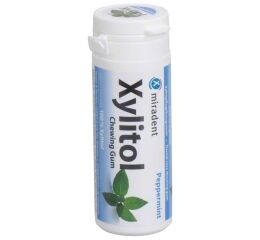 Miradent Xylitol - žvýkačky, 30ks peppermint