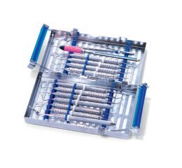 IMS Cassette 2-tier 14 Instruments, grey