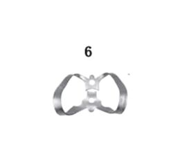 Spona kofferdam Anterior 6