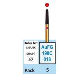 HORICO Lion diamant vrták - kónus zaoblený 1,8mm