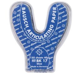 Arti-Check artikulační papír podkova modrá