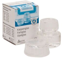 Skleněná lahvička na léky, transparent