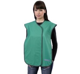 RTG zástěra panoramatická dětská 0,35mm, zelená