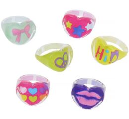 Party prstýnky, 100ks