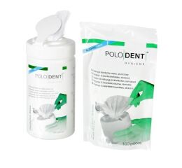 POLODENT dezinfekční ubrousky bez alkoholu