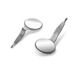 ZRCÁTKA Č.5 RHODIUM OBOUSTRANNÉ - 6KS