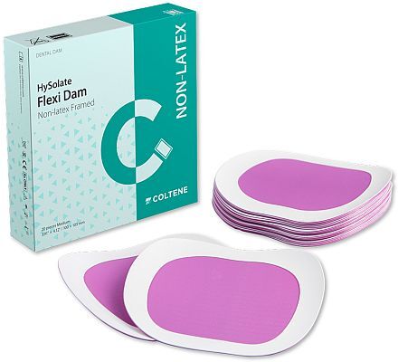 Hysolate Flexi Dam Non Latex fialový s rámem