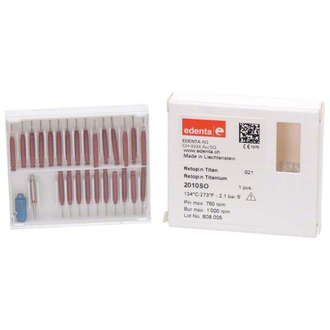 Retopin Titan - parapulpální čepy, 25ks
