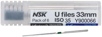 Varios U-Files 33mm ISO 20 NSK