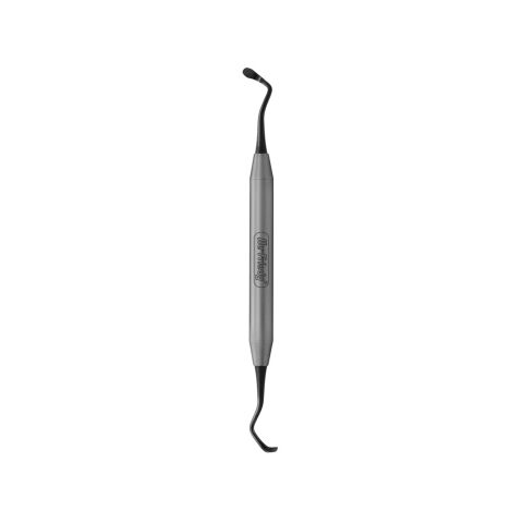 Curette sinus #1 Black Line, short