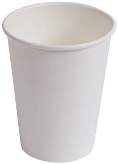 Kelímky papírové 180ml, bílé 100ks