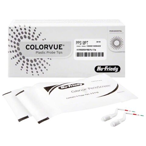 Perioscreen Tips #10 markings 3-5-7-10, 12 tips/pa