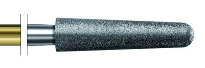 Zirkon/diamant kónus D19mm 025, ZR371F