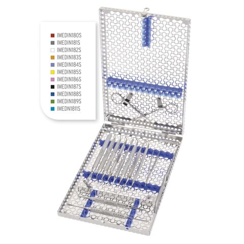 IMS Infinity Cassette DIN, 18 Instruments Surgery,