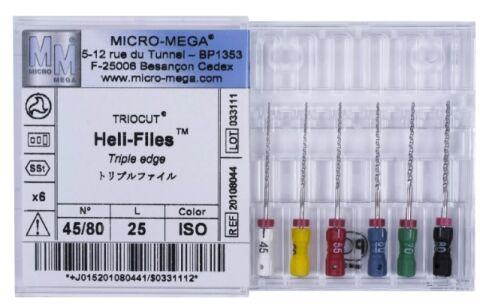 Heli-Files 25mm, 015-040